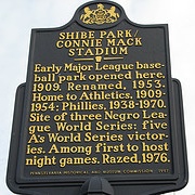 Site of Connie Mack Stadium