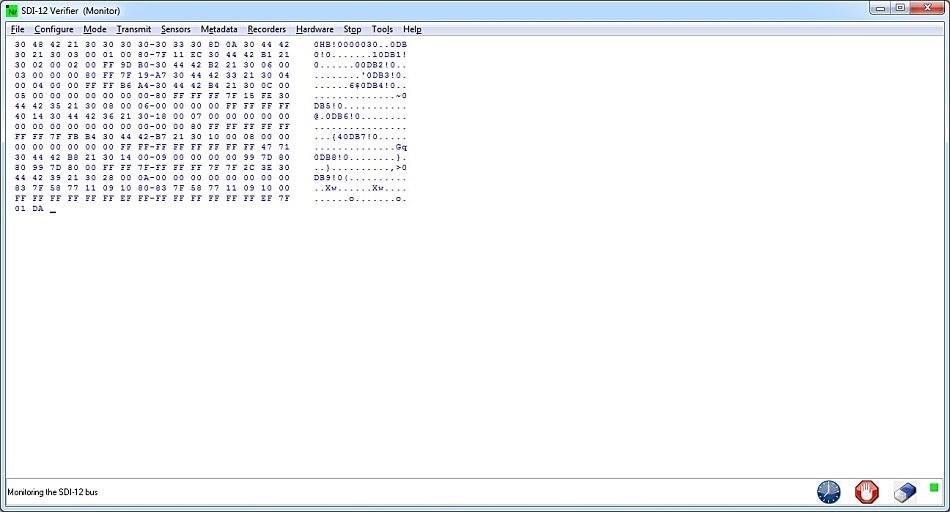 binary monitor mode