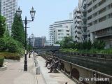 新芝運河沿緑地