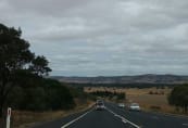 On the road approaching Bungendore