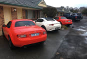 Blayney was wet and cold