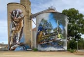 Beautiful silo art