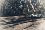 The car park at Belmore Falls Lookout