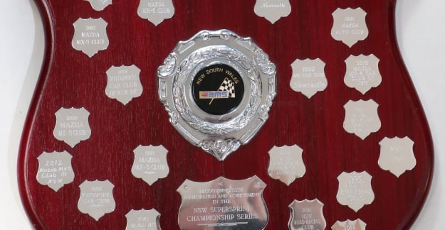 NSW Supersprint Club Championship shield