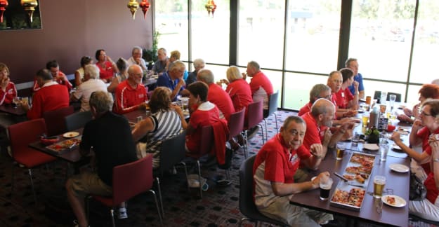 Illawarra Chapter members at Figgy Bowlo