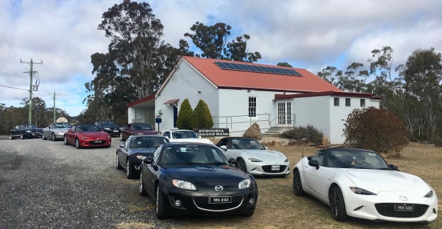 MX-5s on the run