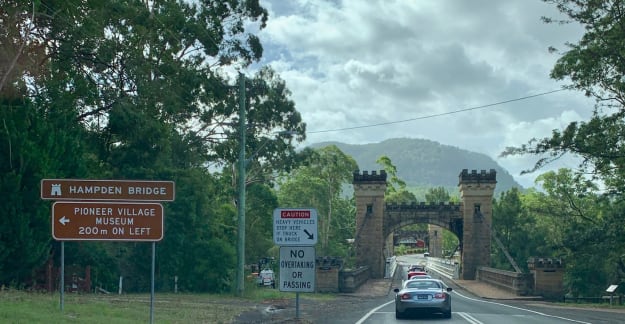 Leaving Kangaroo Valley