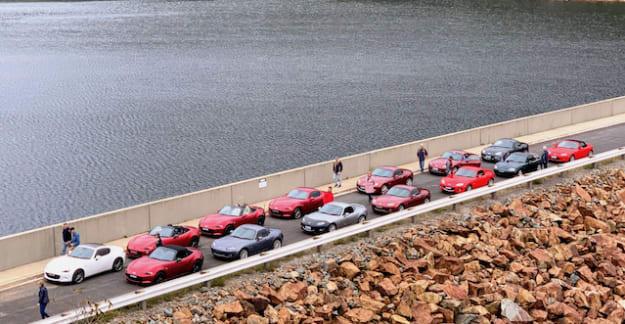 Corin Dam carpark