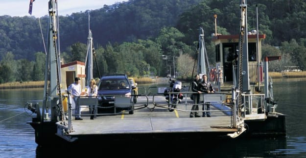 Wisemans Ferry Punt