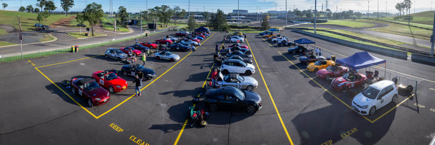 SMP Amaroo Circuit parking