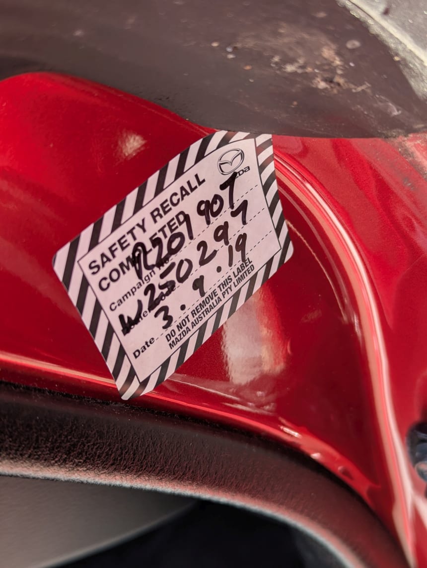 ND recall sticker
