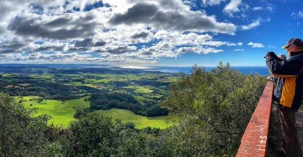 Saddleback Mountain view