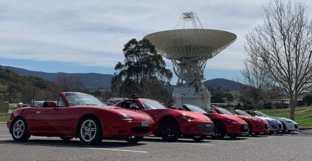 Telescopes and MX-5s