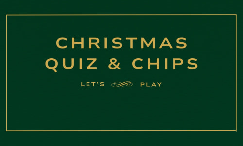 Christmas Quiz & Chips night