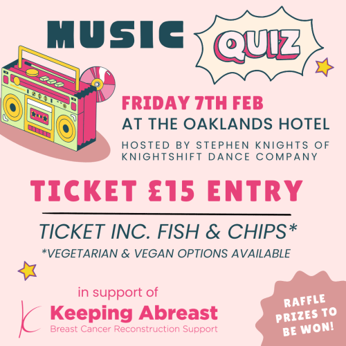 Keeping Abreast Charity Quiz Night