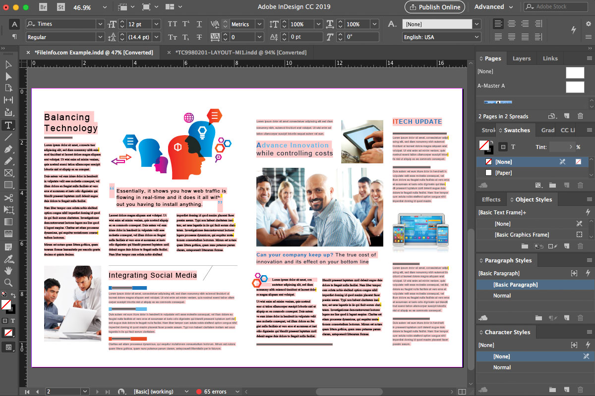 INDESIGN программа