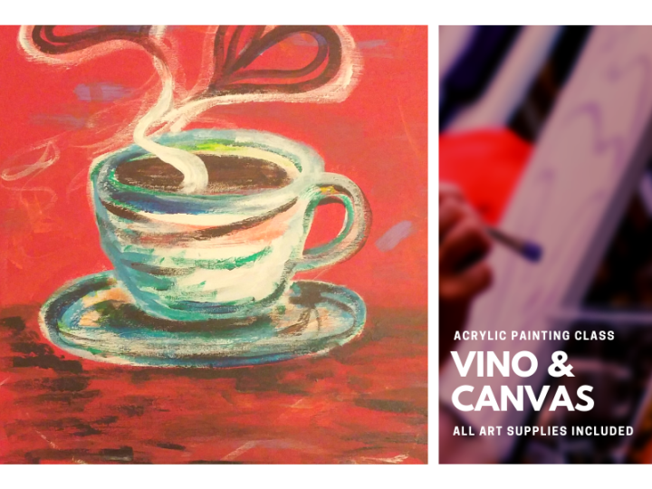Cup Of Jo 2 Hour Acrylic Painting Class