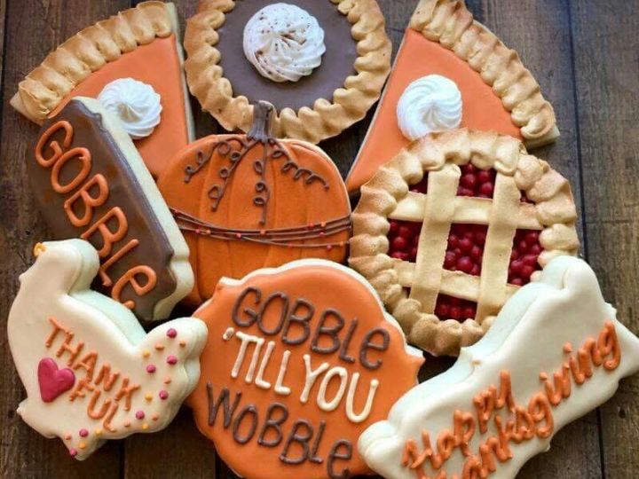 Cookie Decorating Thanksgiving Cookie sets