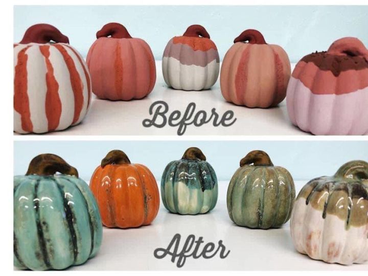 Specialty Glaze Pumpkins