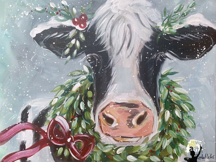 NEW! "Christmas Cow"