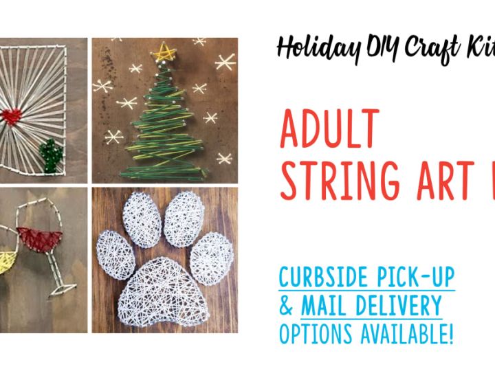 DIY String Art Kit | Oak Tree String Art | DIY Kit Includes All Supplies | Craft