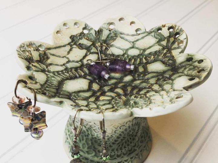Clay Jewelry Holder