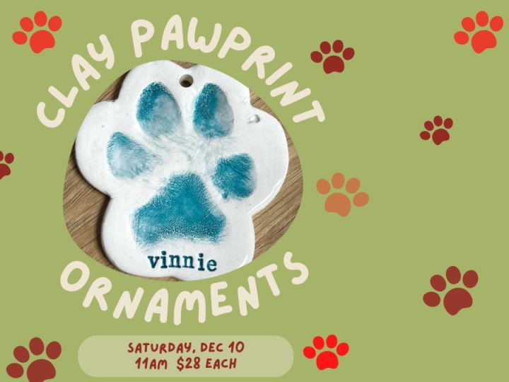 pawprint-clay-ornaments