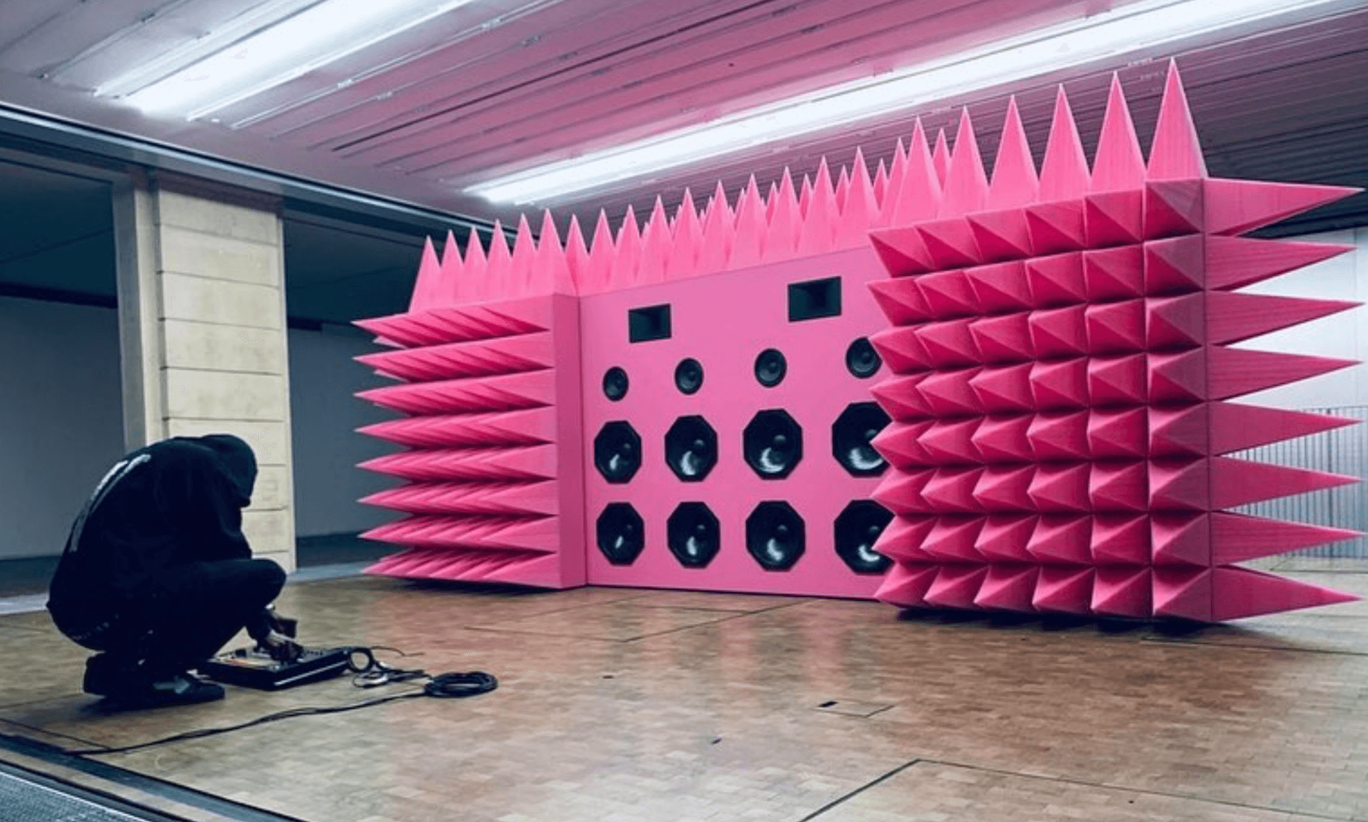 Virgil Abloh Unveils Massive '12-Inch Voices' Installation in Paris