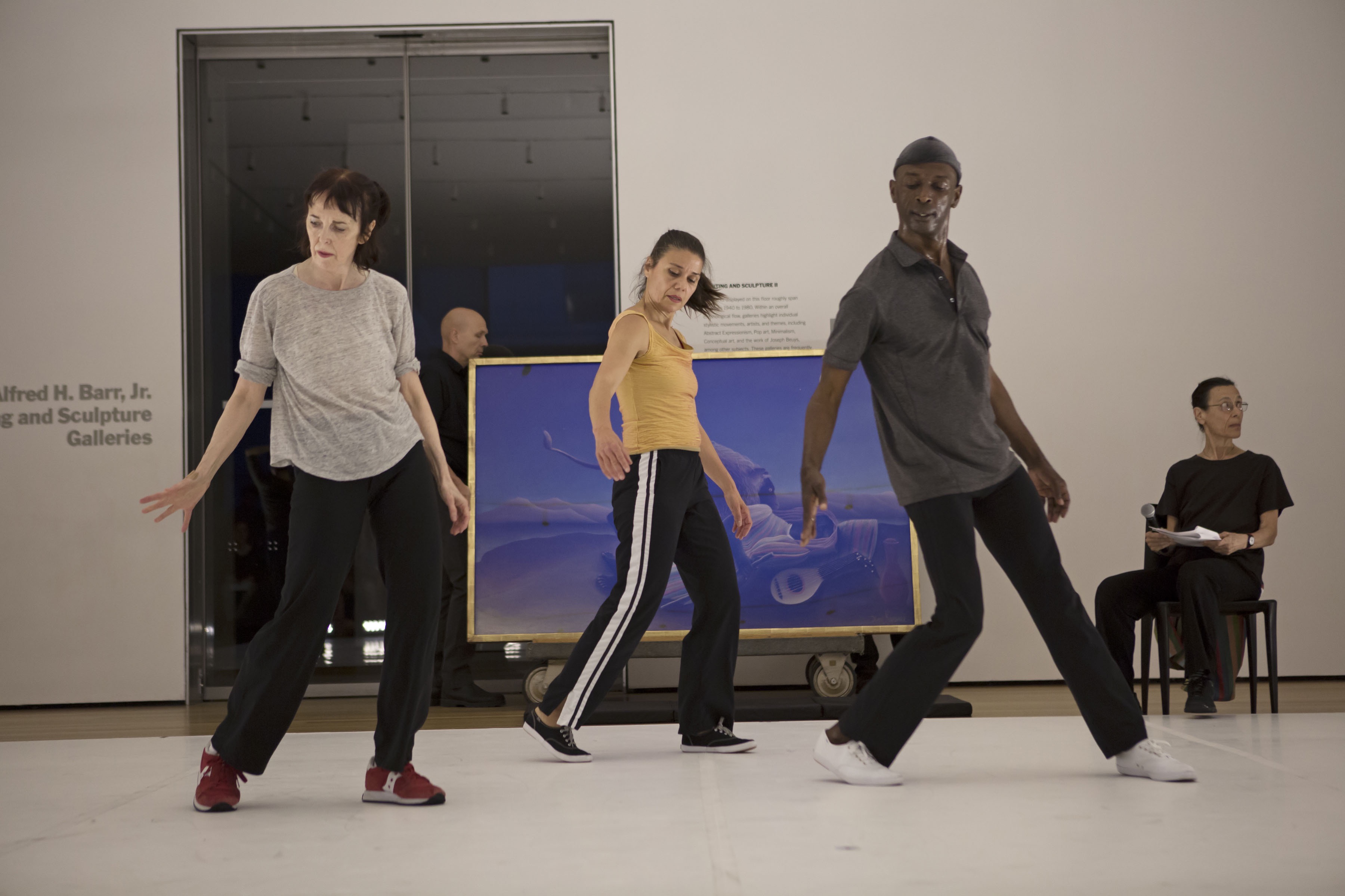 Yvonne Rainer. The Concept of Dust, or How do you look when there’s nothing left to move? at The Museum of Modern Art, June 9-14, 2015. Photograph by Julieta Cervantes © 2015 The Museum of Modern Art, New York.