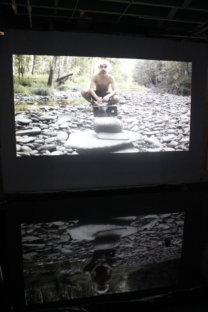 Tzu Huan Lin, The Yellow Snake Is Waiting, Installation Shot ,courtesy to the artist.