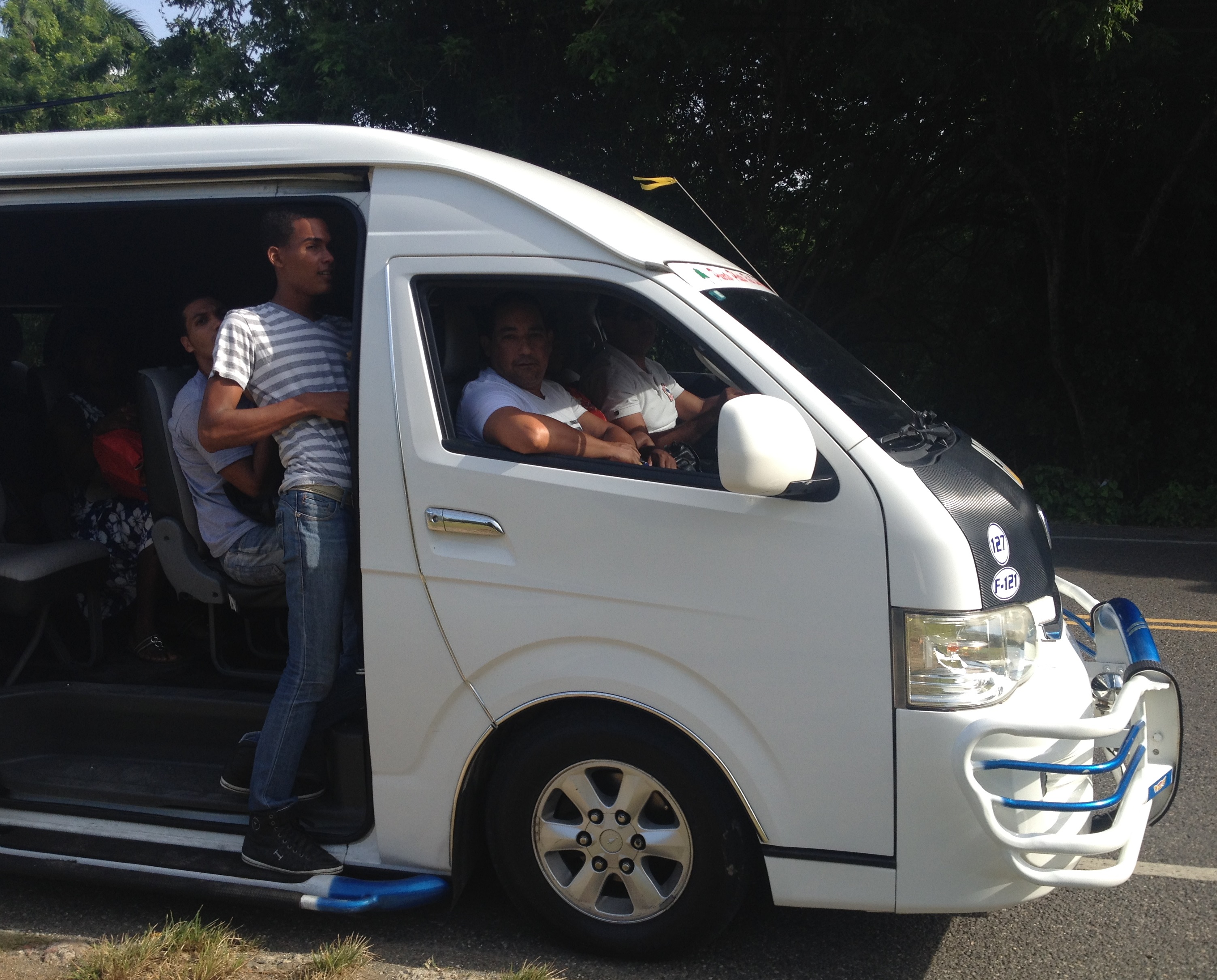 TRANSPORTATION Riding a Guagua Dominican Republic ON THE SCENE