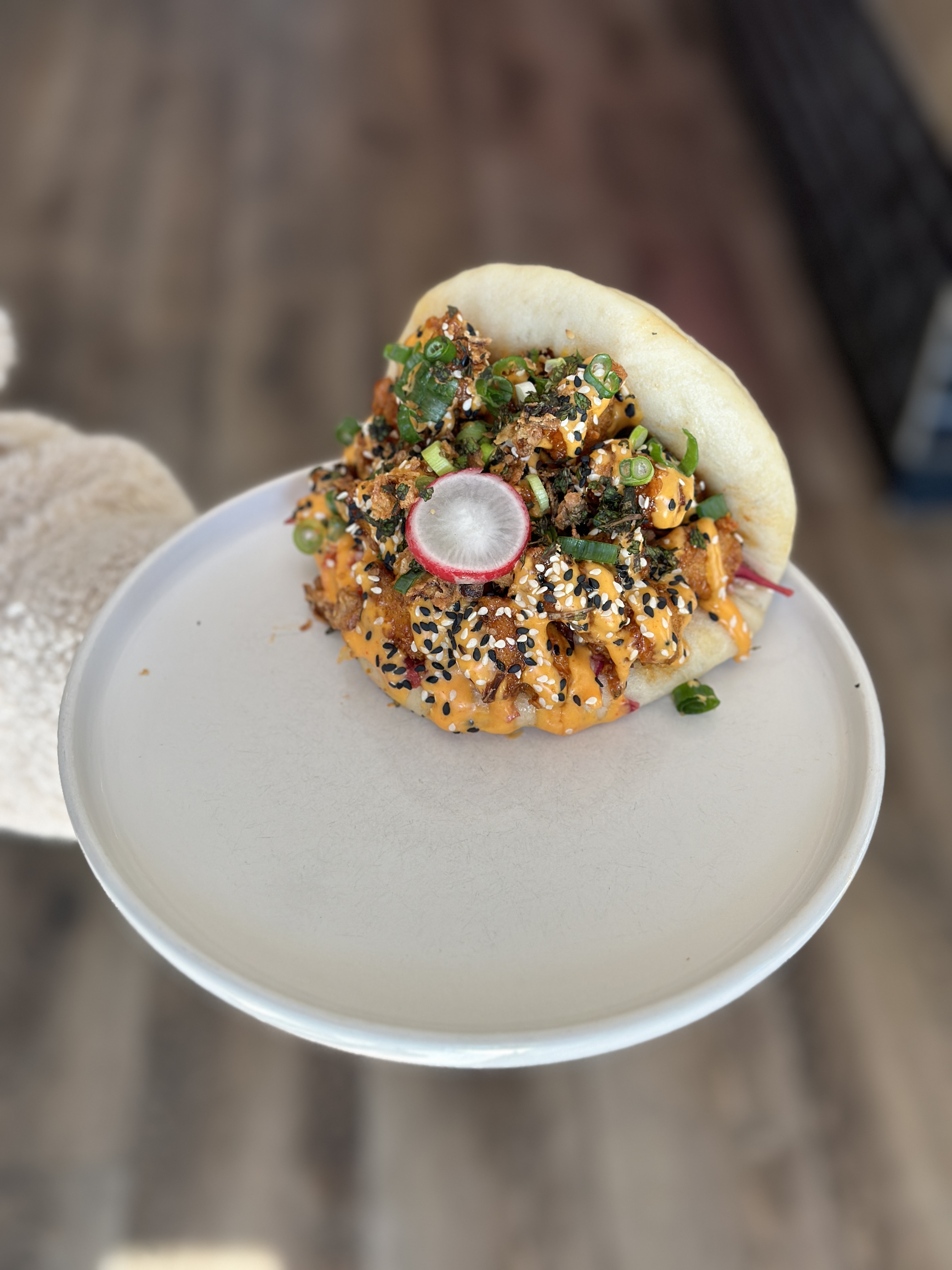 Korean Fried Chicken  Bao Bun