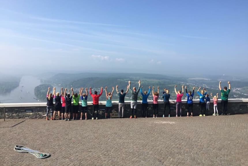 Outdoor Fitnessstudio Bonn Bootcamp am Drachenfels