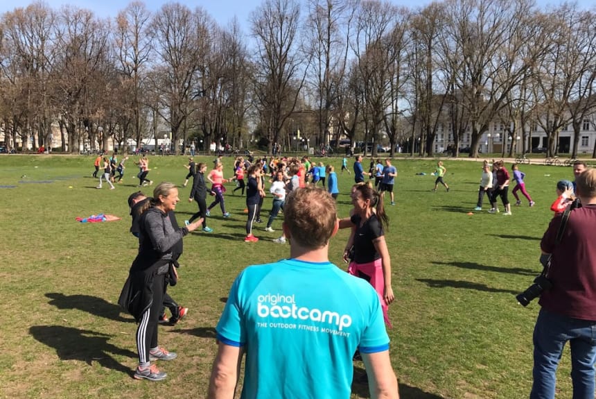 Outdoor Sport im Bootcamp Bonn Bootcamp Day 2018