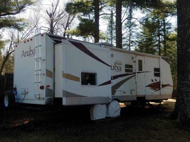 pet-friendly trailer with open-plan layout
