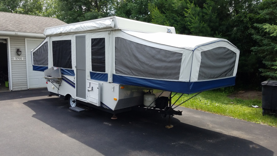 pop up camper rentals minneapolis | trailer with extra storage
