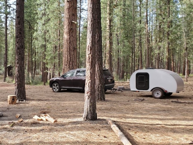 teardrop trailer rental salt lake city | comfortable teardrop camper for couples