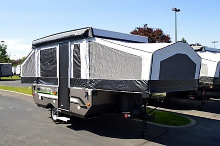 pop up camper rentals columbus ohio | spacious camper with modern fittings