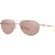 Shiny Rose Gold Frame - Copper Silver Mirror 580P