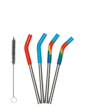 Straw 4 Pack - 8mm Short