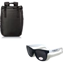 Moto Laptop Backpack with FREE Sunglasses - Charcoal
