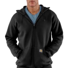 K122 Fleece Hooded Zip Front