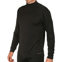 Men's Peach Solid Zip-t