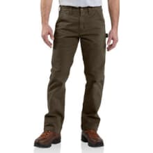 Men's Relaxed Fit Twill Utility Work Pant