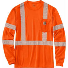 High-visibility Force Relaxed Fit Lightweight Ls Class 3 Pocket Ts