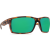 Matte Retro Tortoise Frame - Green Mirror 580G