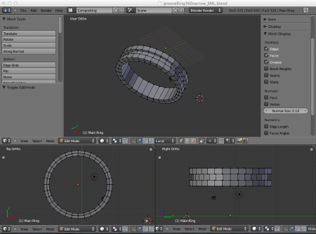 Blender preview