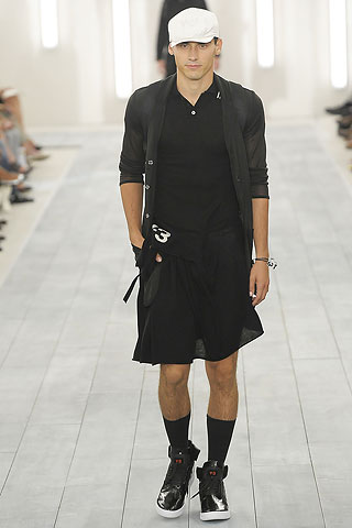 Man in skirt