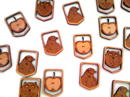 badges I think the apple is my favourite so far :)