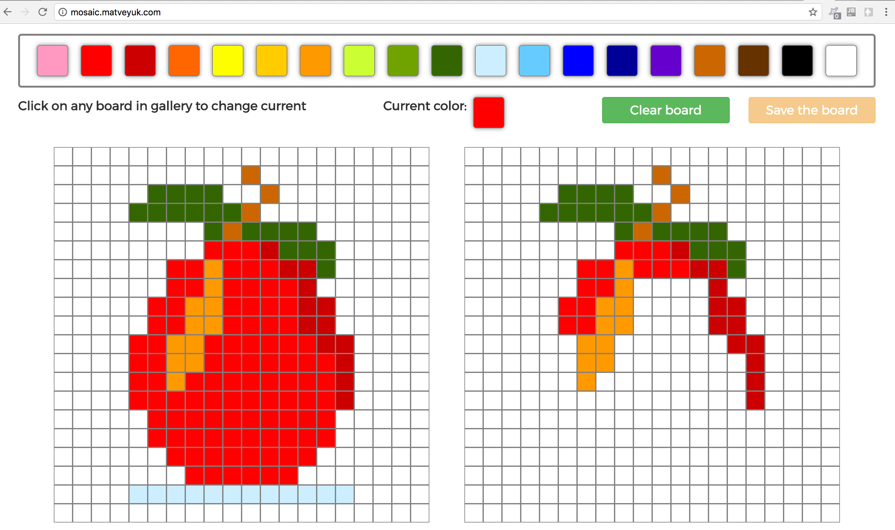 GitHub - omatveyuk/mosaic: mosaic game · GitHub
